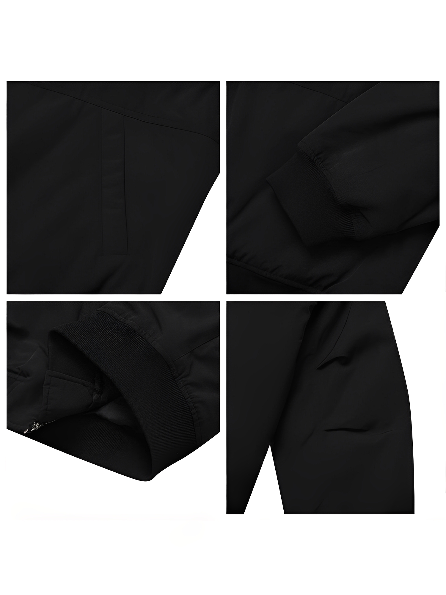 THankus 男女同款暖絨派克外套背面照｜寬鬆立體剪裁版型