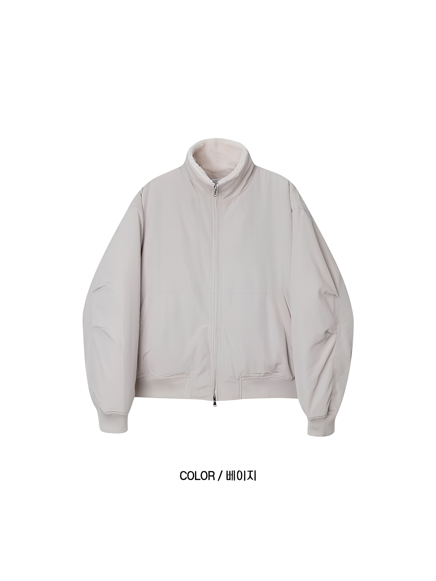 THankus 冬日暖絨派克外套｜男女同款 Free Size 版型示範