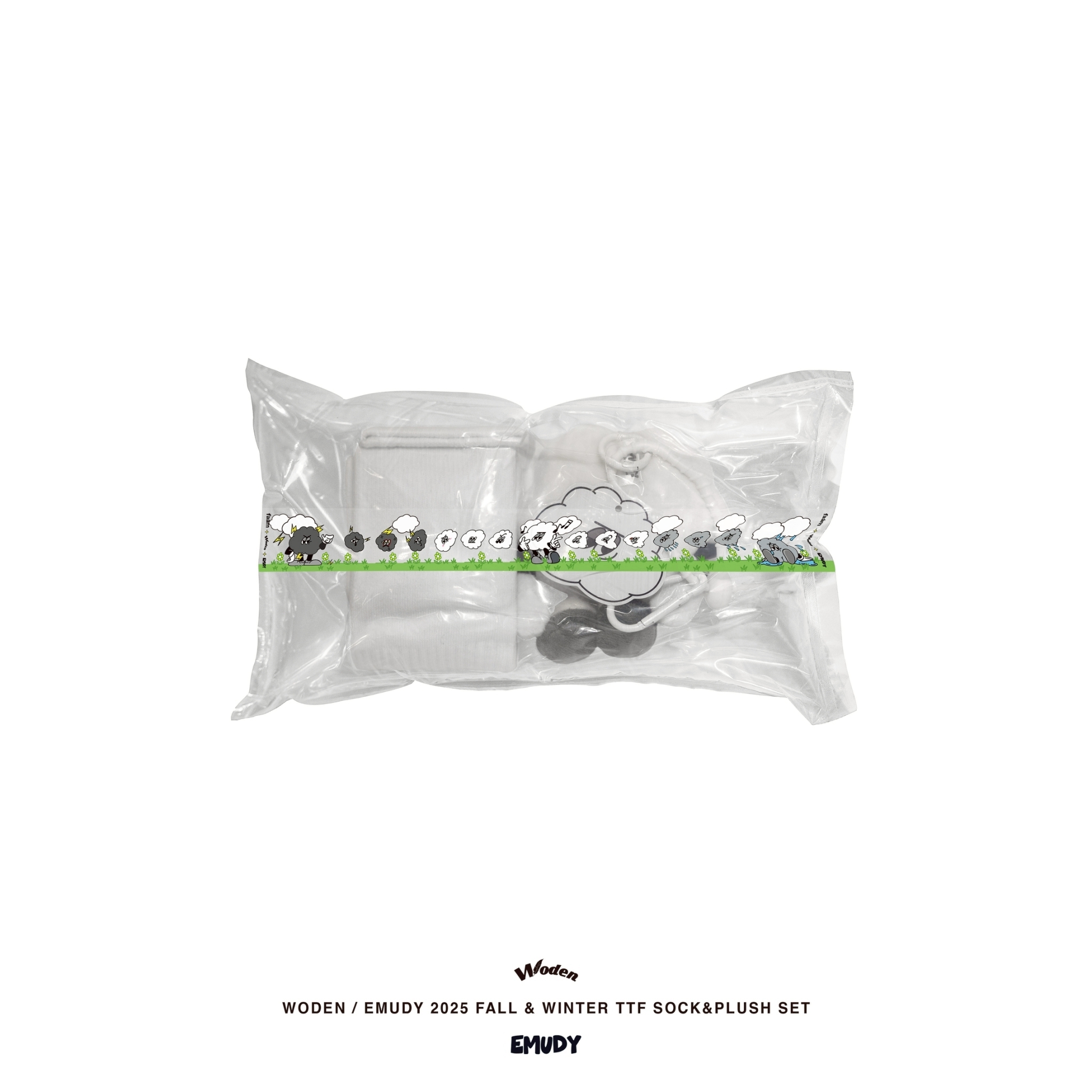 WODEN / EMUDY/ Faam 2025 Fall & Winter 015 TTF SOCK & PLUSH SET