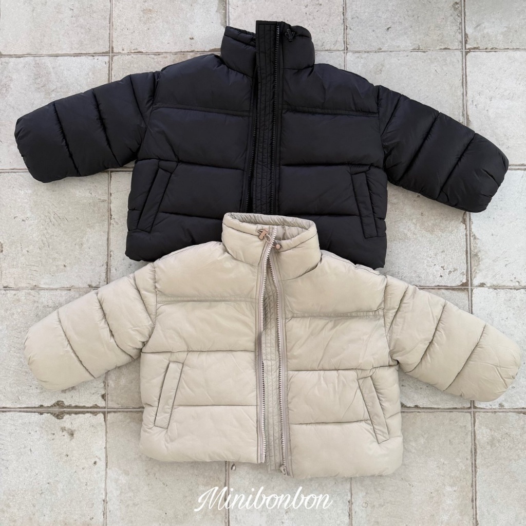 韓國🇰🇷Minibonbon經典純色胖胖外套(XS-XL/JS-JL/adult)