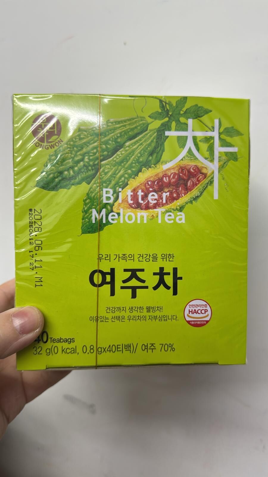 KR1 W 韓國SONGWON玄米苦瓜茶