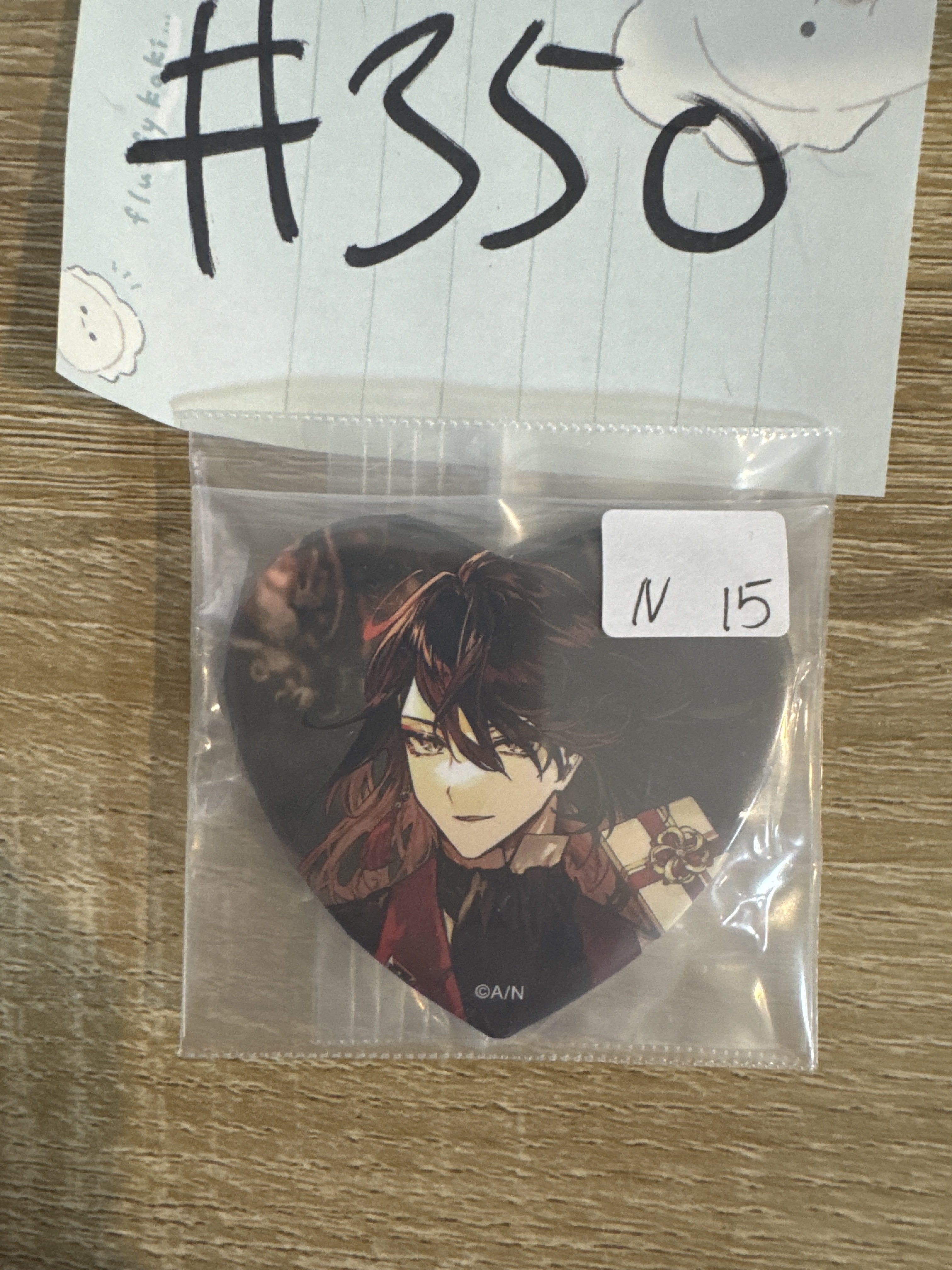 彩虹社  VOX N襟章  #350