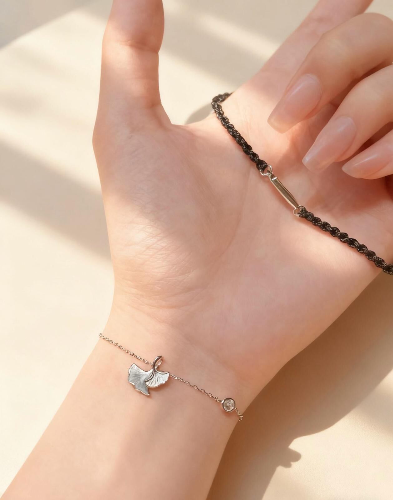 「緣定三生」情侶手鏈 | S925純銀或鍍銀 | 免費刻字