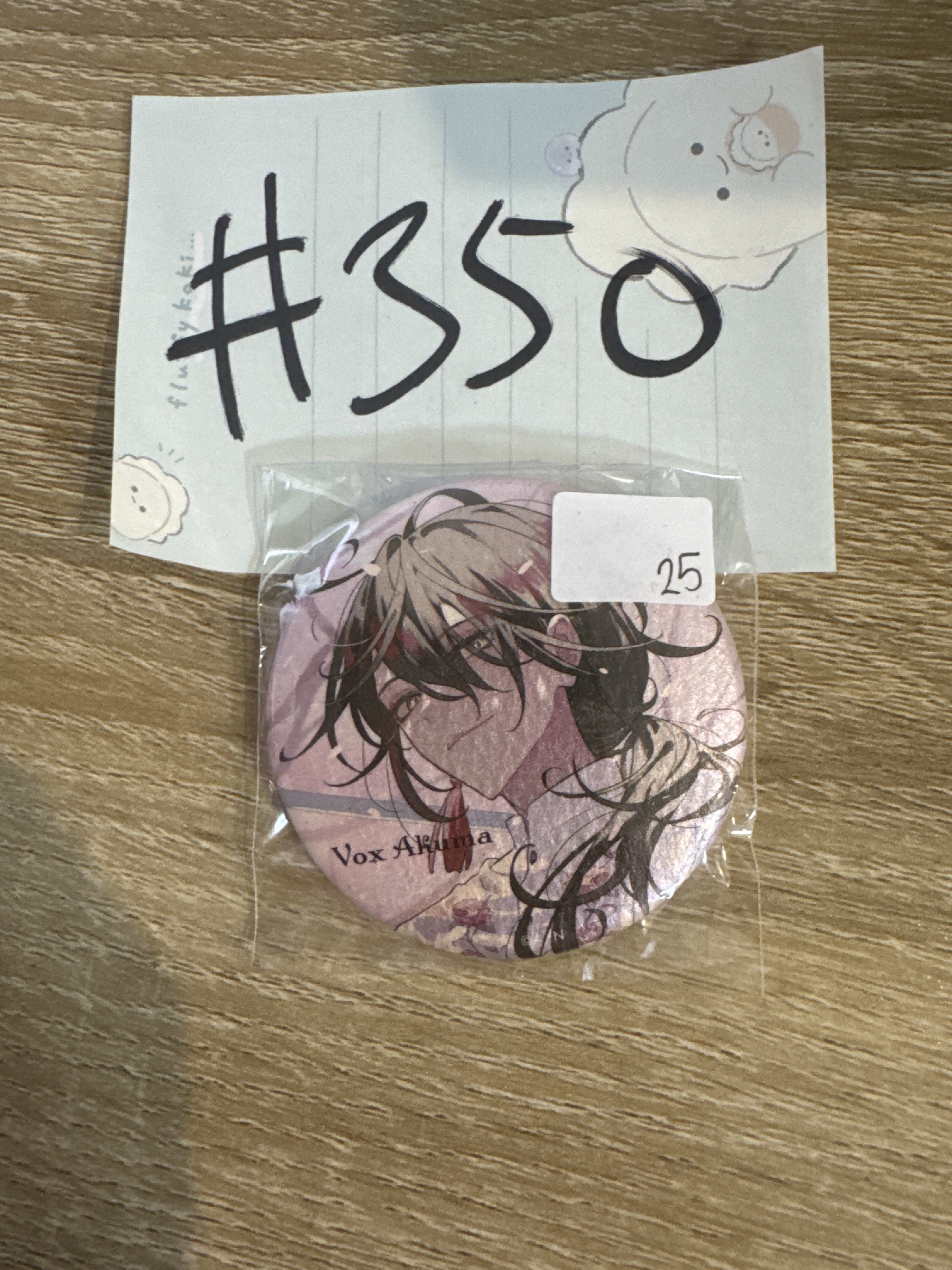 彩虹社 VOX 襟章  #350