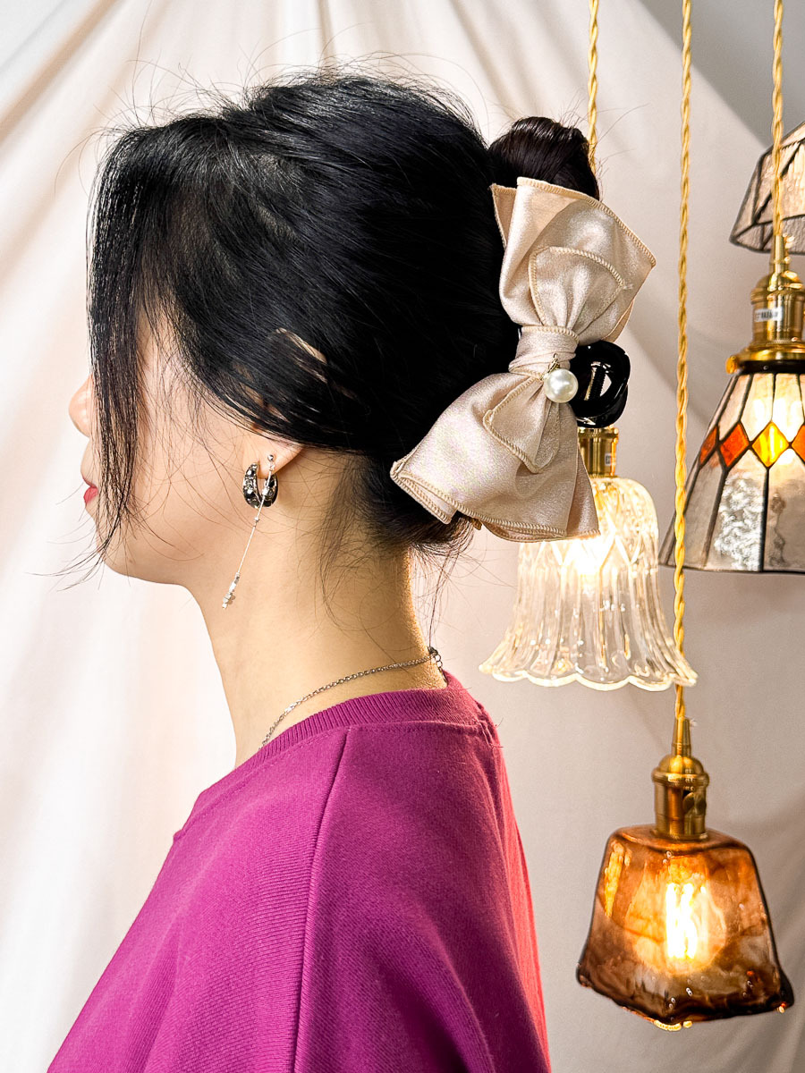 ⬇️開倉低至半價😱FINALSALE📣  蝴蝶結抓夾「大」【不設退換】