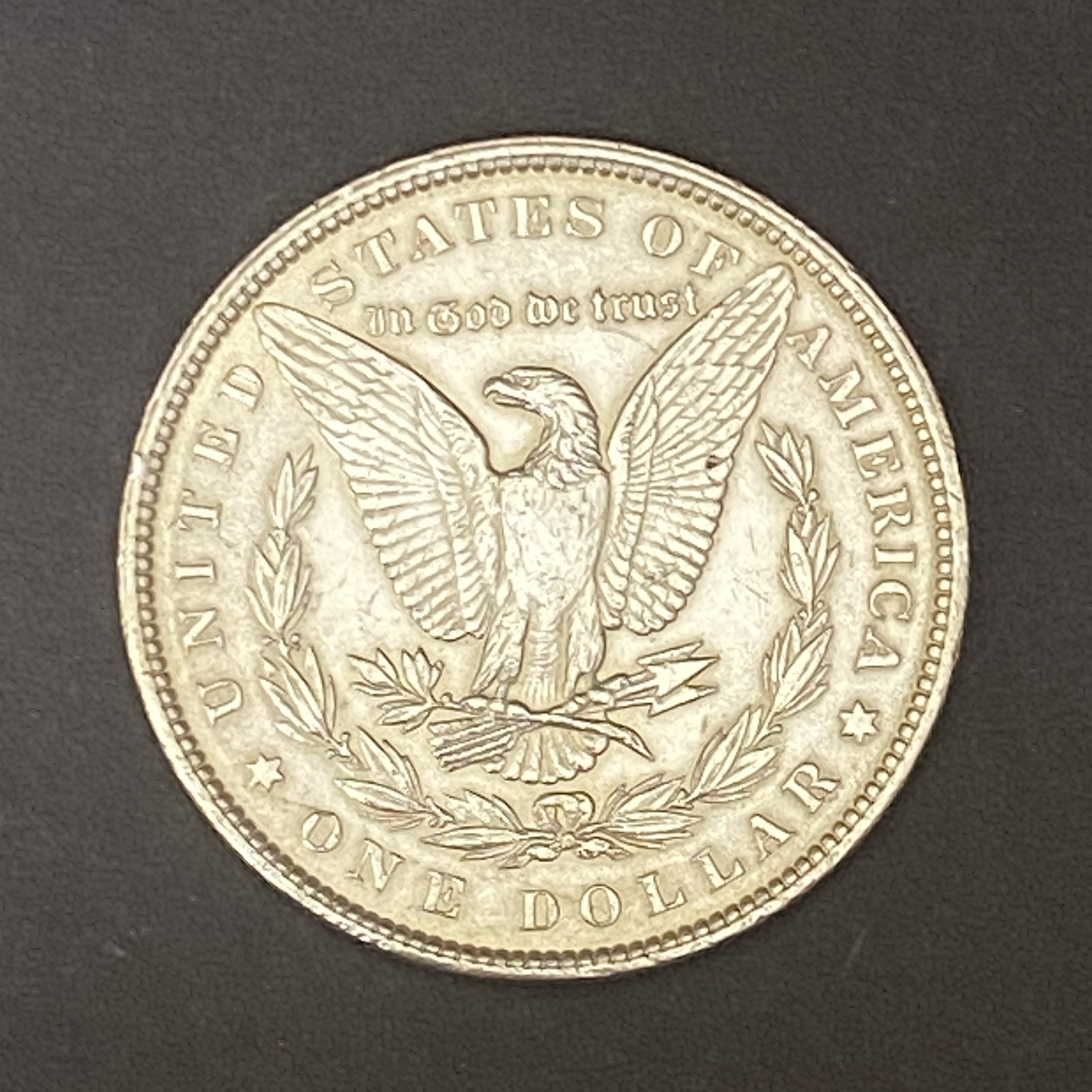1887 USA 1 dollar (Silver coin) No mint mark
