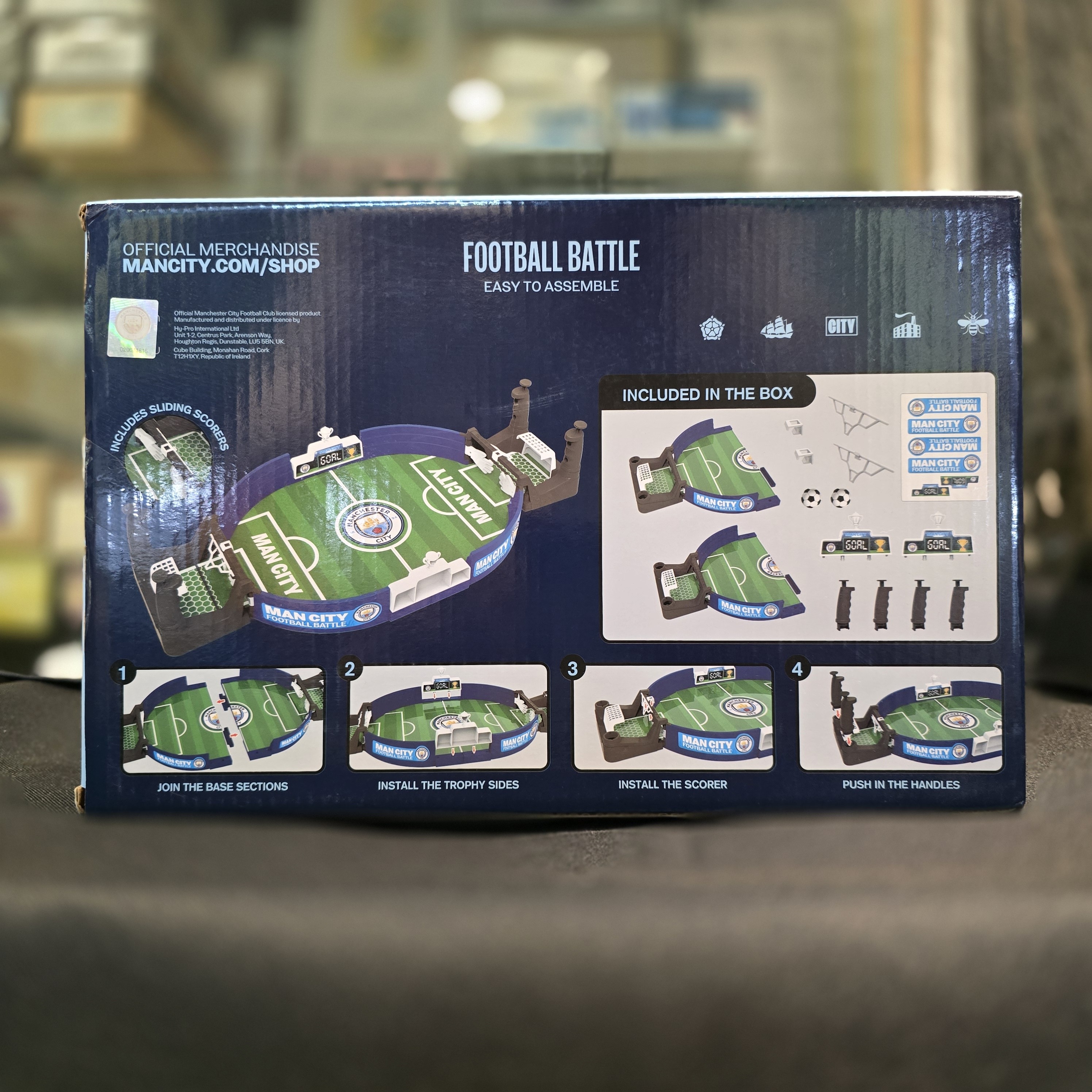 曼城迷你足球遊戲套裝