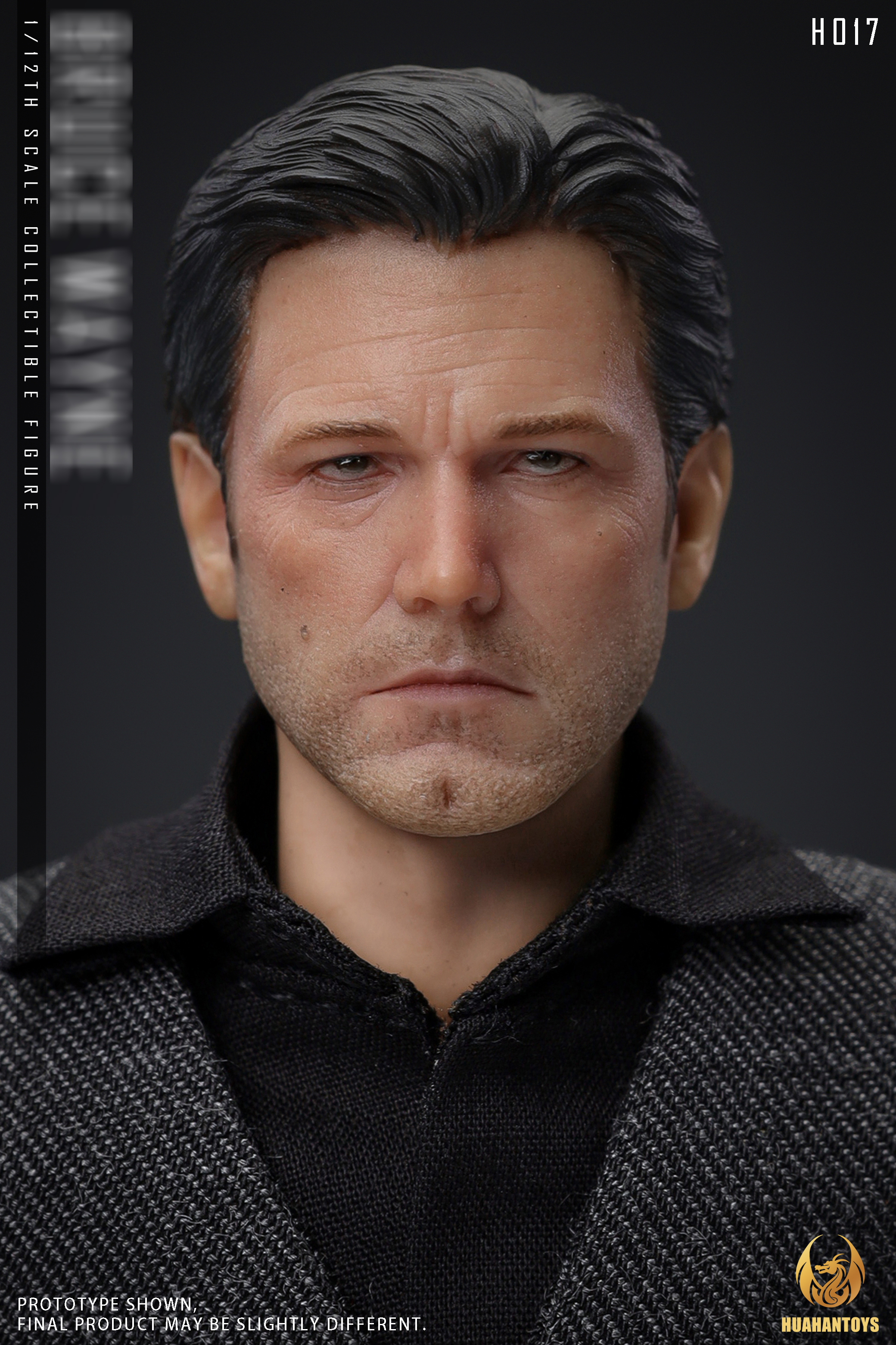 (Pre-Order) HUAHANTOYS -1/12 Bruce "Grey And Blue vest outfit" Action Figure (2 Figures Set) H018