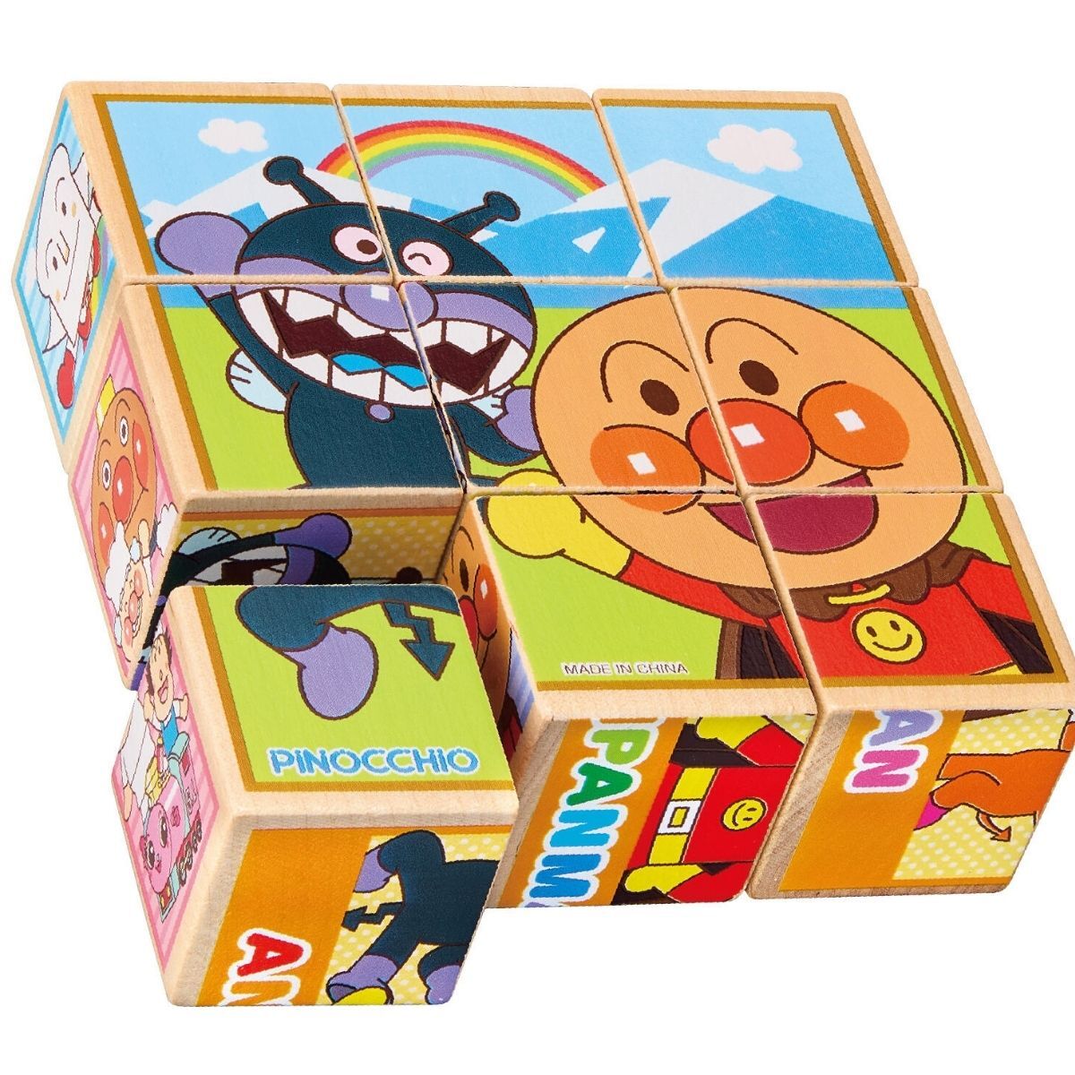 麵包超人木製拼圖