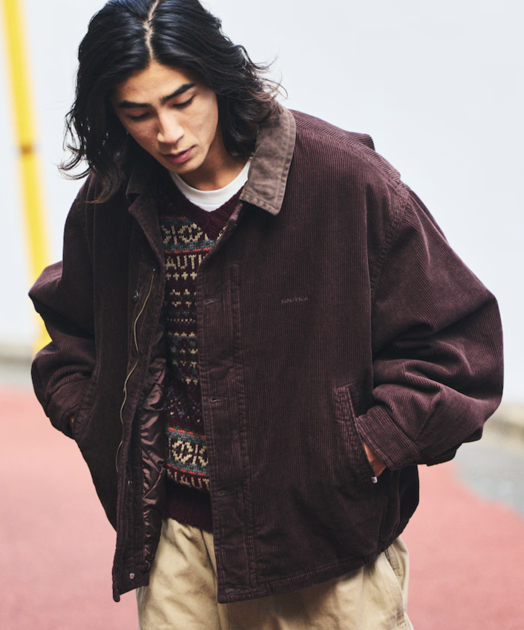 預訂 | Nautica Japan Padded Stone Bio-Processed Corduroy Jacket 燈芯絨 中棉