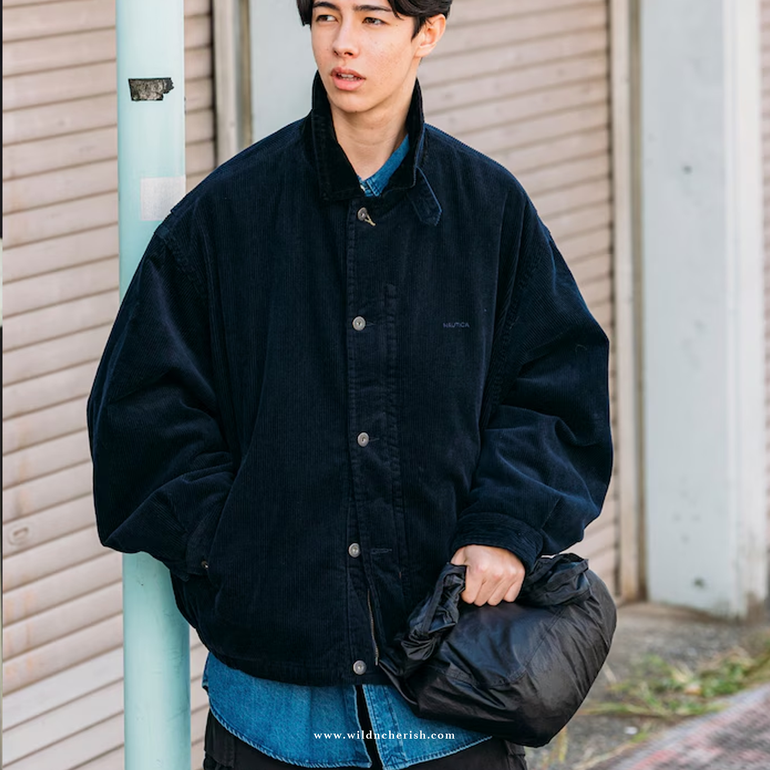 預訂 | Nautica Japan Padded Stone Bio-Processed Corduroy Jacket 燈芯絨 中棉