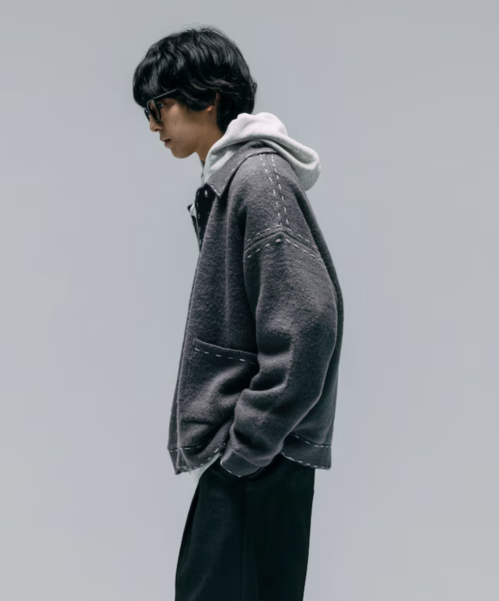 預訂 | Firsthand Hand Stitched Knit Cardigan 手工縫製