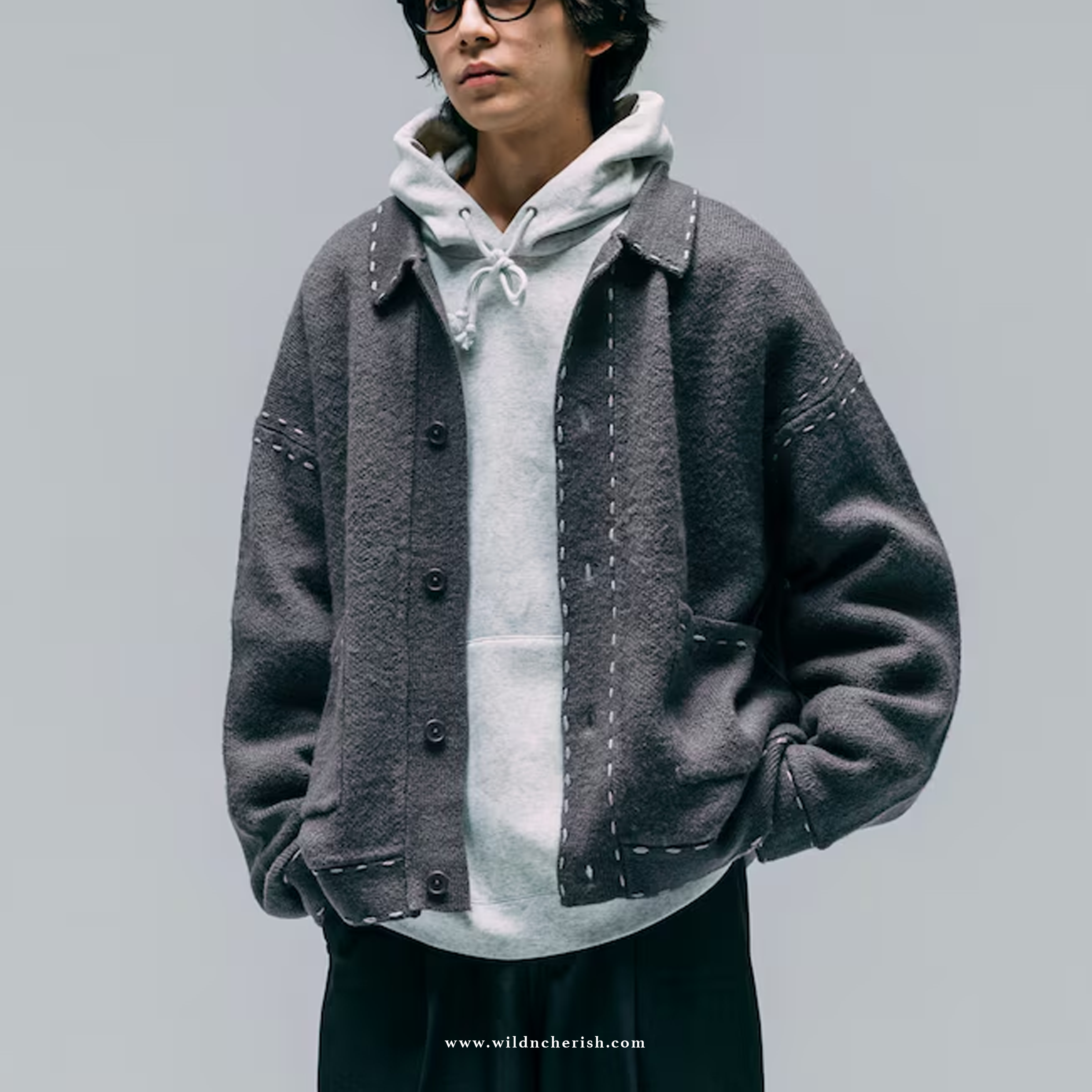 預訂 | Firsthand Hand Stitched Knit Cardigan 手工縫製