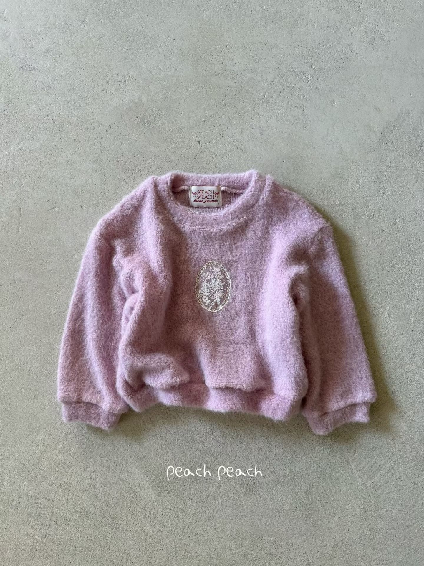 Peach Peach Aurora Knit