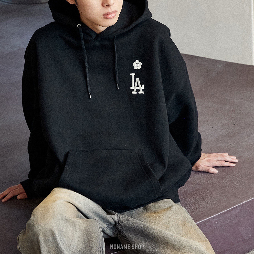 MLB × MARY QUANT 限量 聯名 雛菊 花花 美國職棒大聯盟 連帽 帽T 三色 (男款)