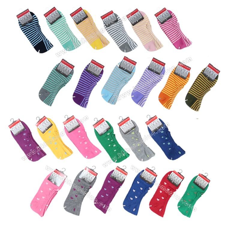 3對裝 Hootchy Kootchy: 女裝印花超低襪船