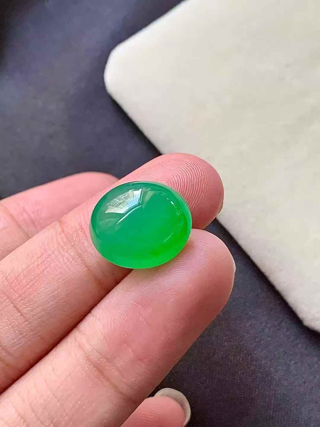 翡翠蛋面,天然翡翠A玉, 緬甸玉, Jade, Jadeite