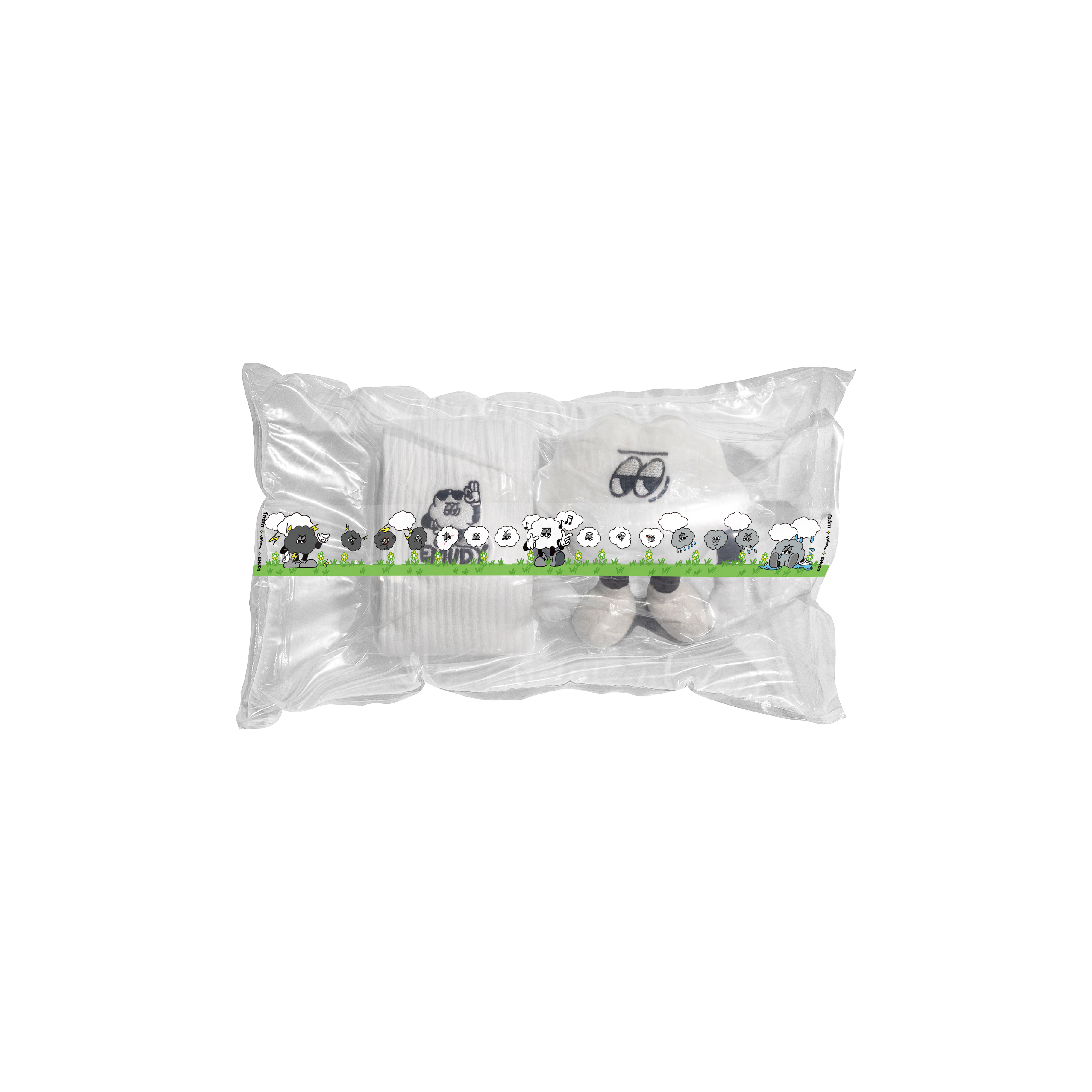 【車庫服飾】WODEN / EMUDY/ Faam TTF SOCK & PLUSH SET