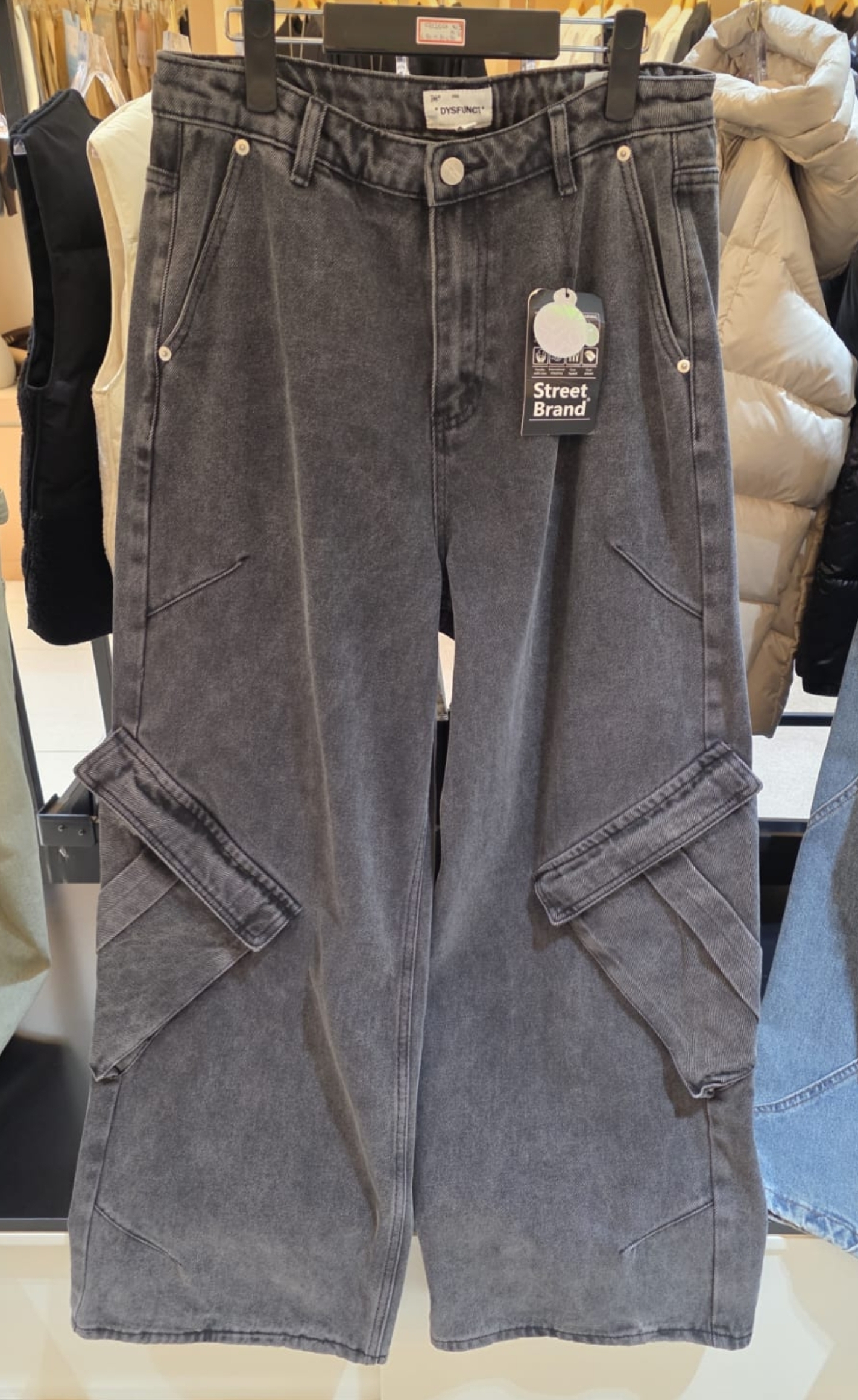 KE1411  洗水牛仔褲