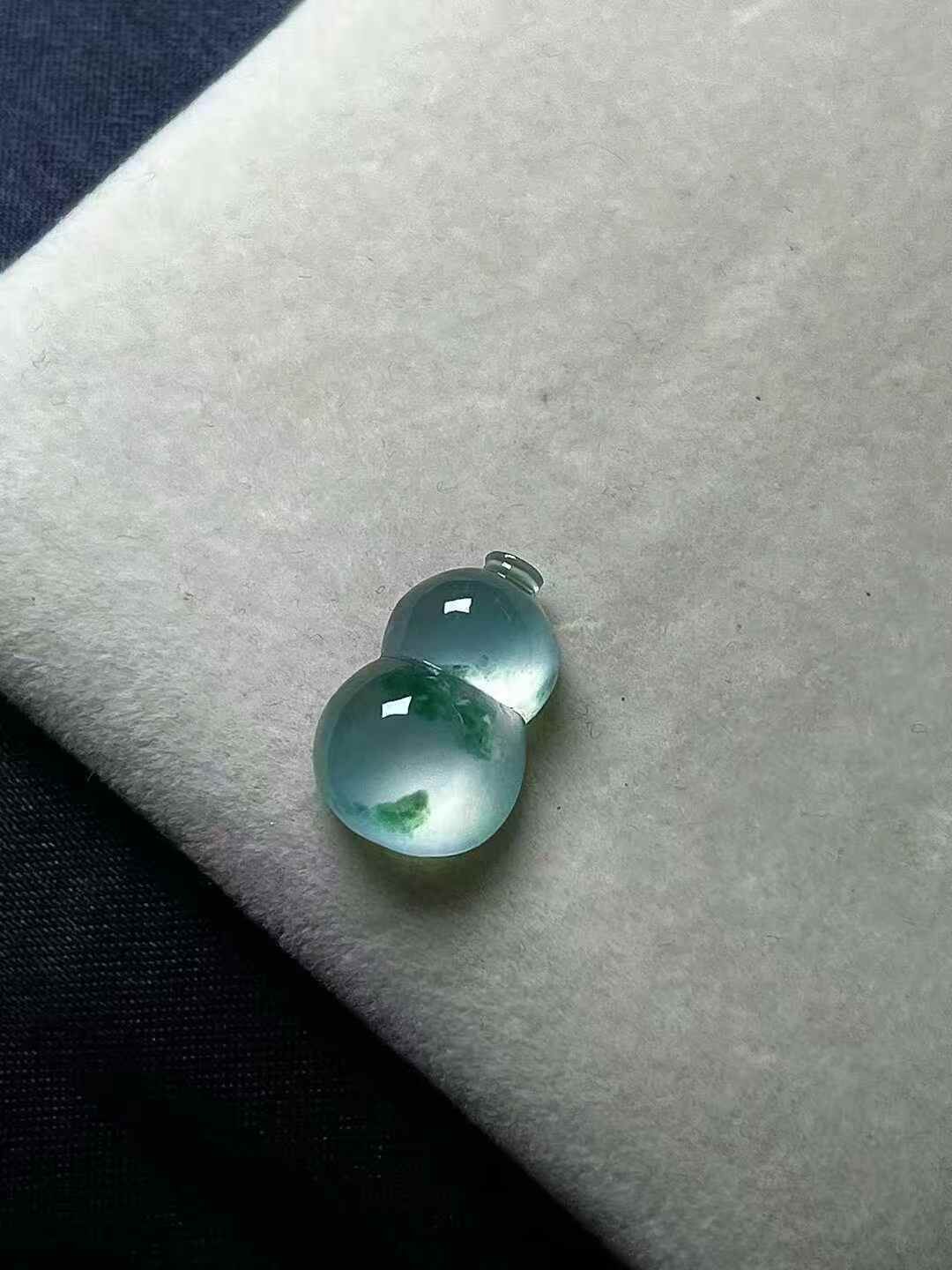 翡翠正陽綠葫蘆,天然翡翠A玉, 緬甸玉, Jade, Jadeite