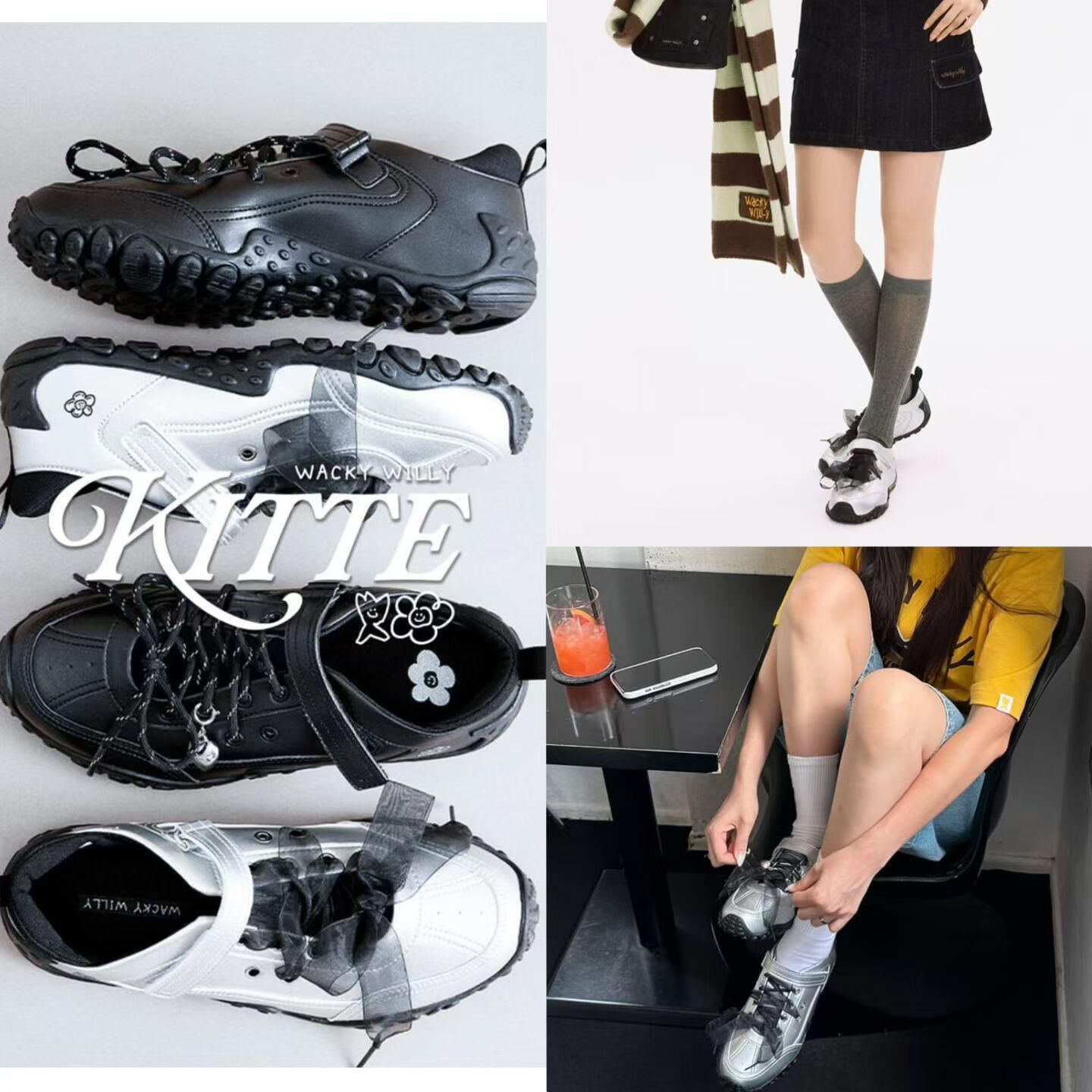 Wacky Willy 女款運動鞋（K11 BR740）