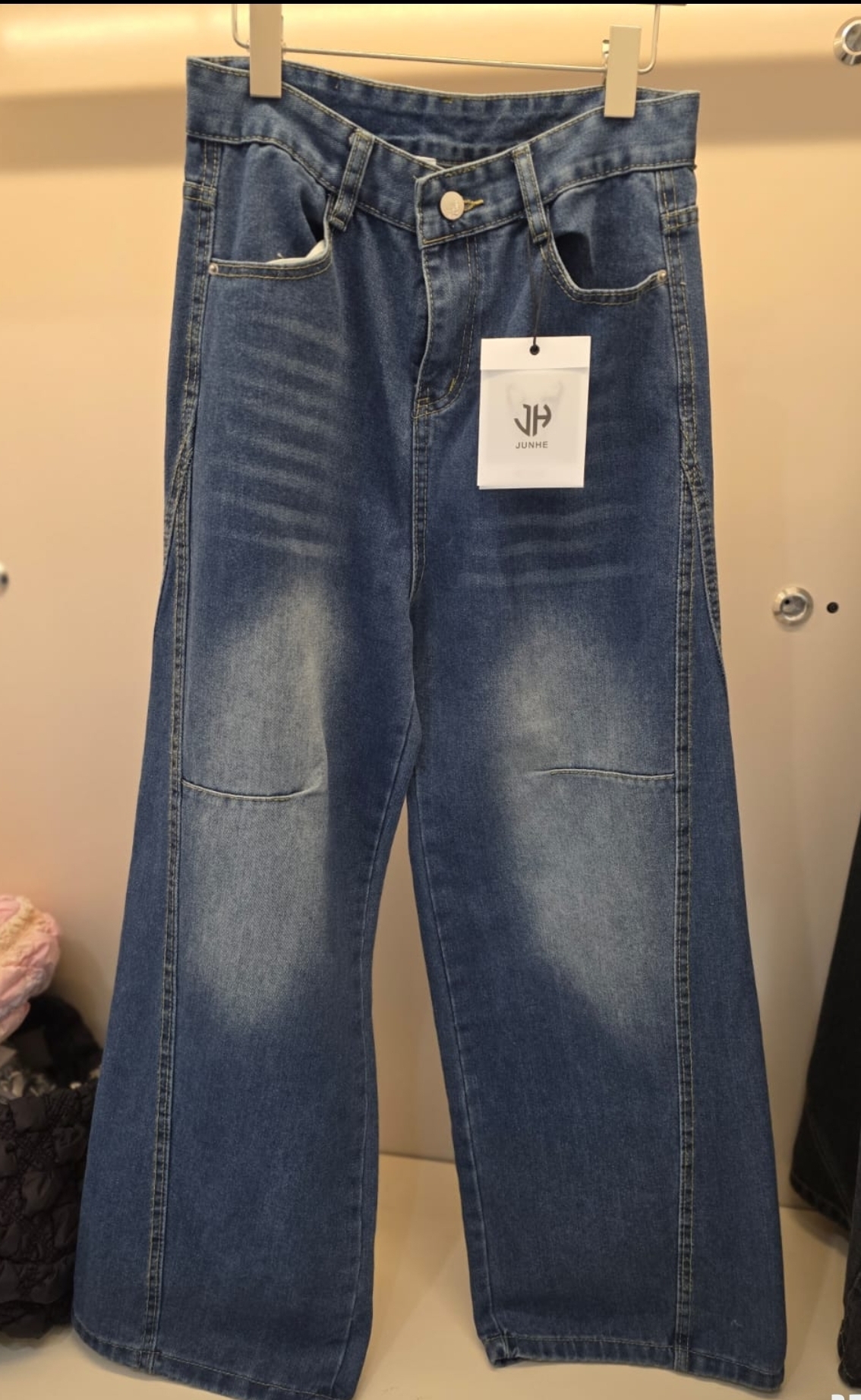 KE1436   JUNHE 洗水牛仔褲