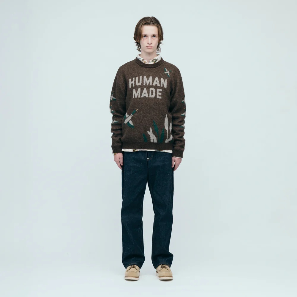 11/15 RELEASE: HUMAN MADE GRAPHIC KNIT SWEATER - PRE ORDER ITEM (預訂中)