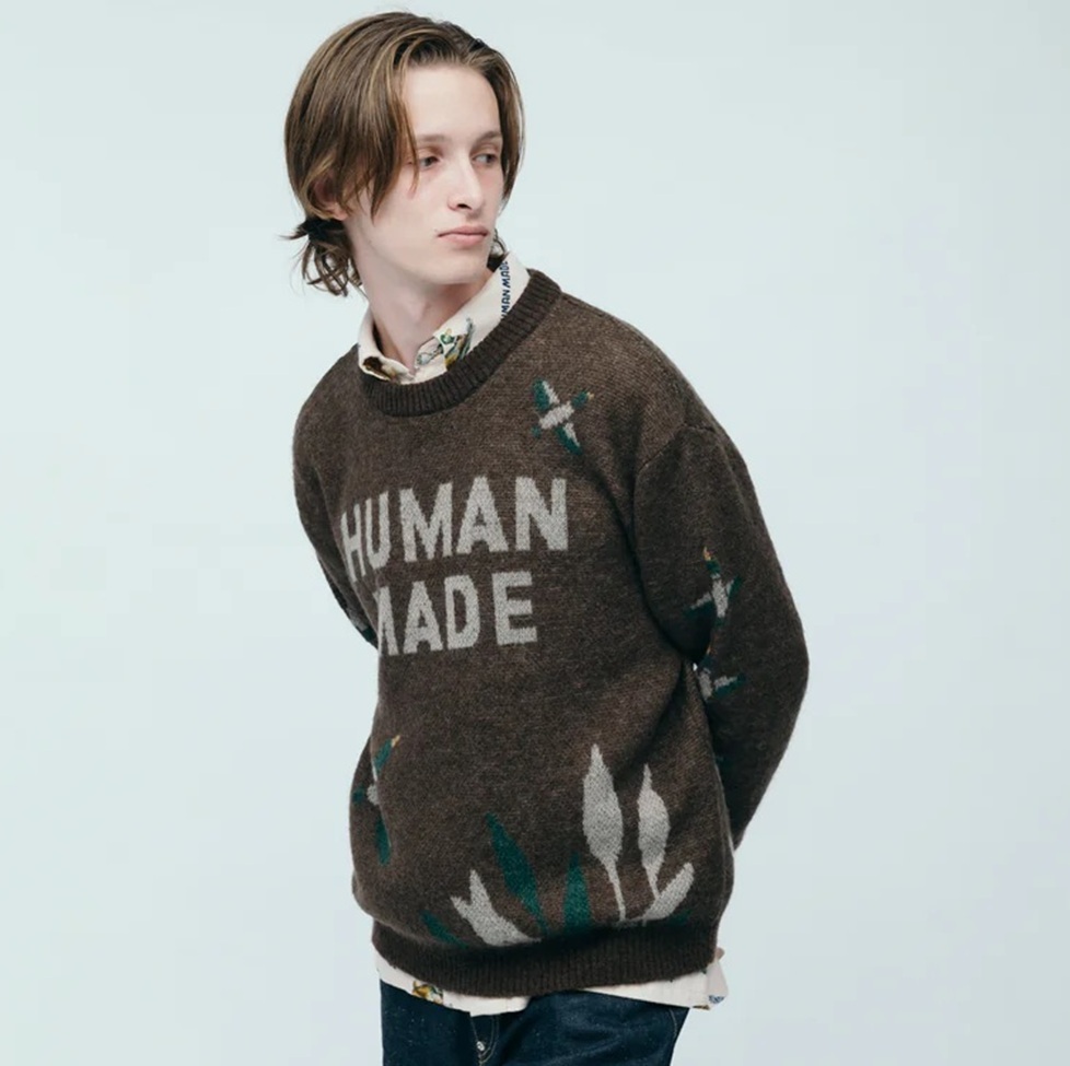 11/15 RELEASE: HUMAN MADE GRAPHIC KNIT SWEATER - PRE ORDER ITEM (預訂中)