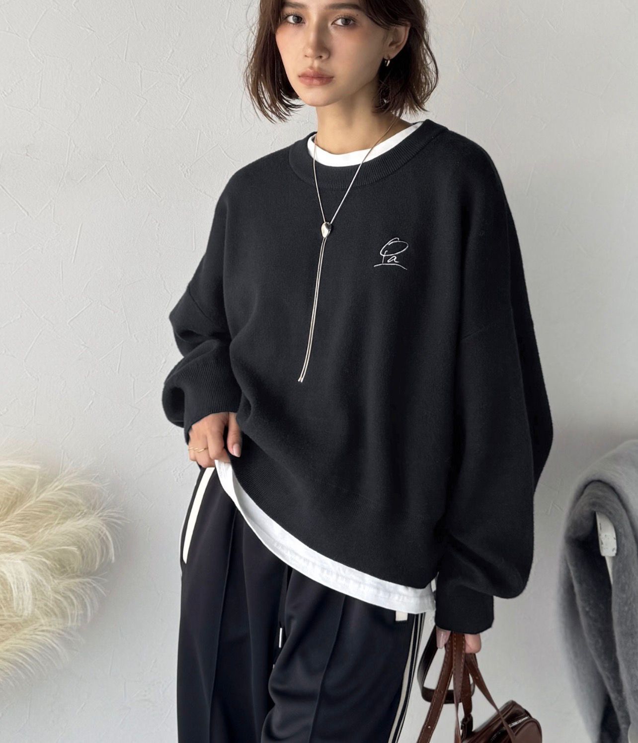 【預購】JN111501 classicalelf 針織長袖衛衣款上衣