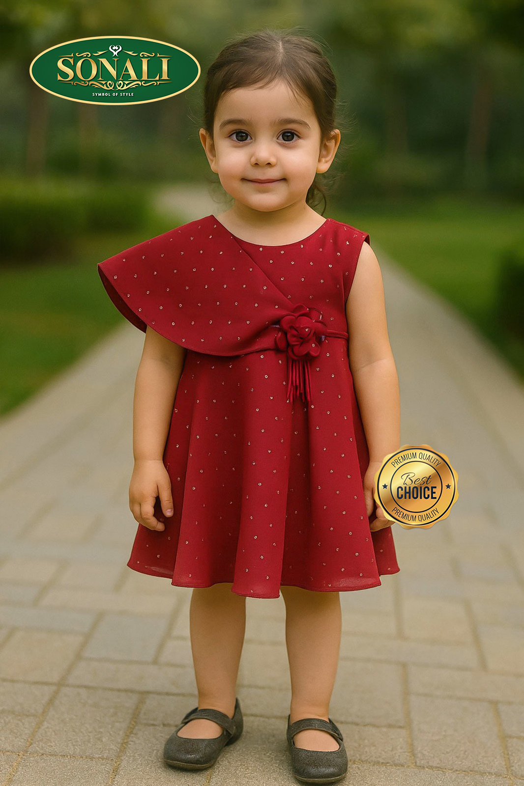 Sonali Premier Quality Kid's Dresses / Girl's Gown (Style & Color refer Images) 2 for RM 100