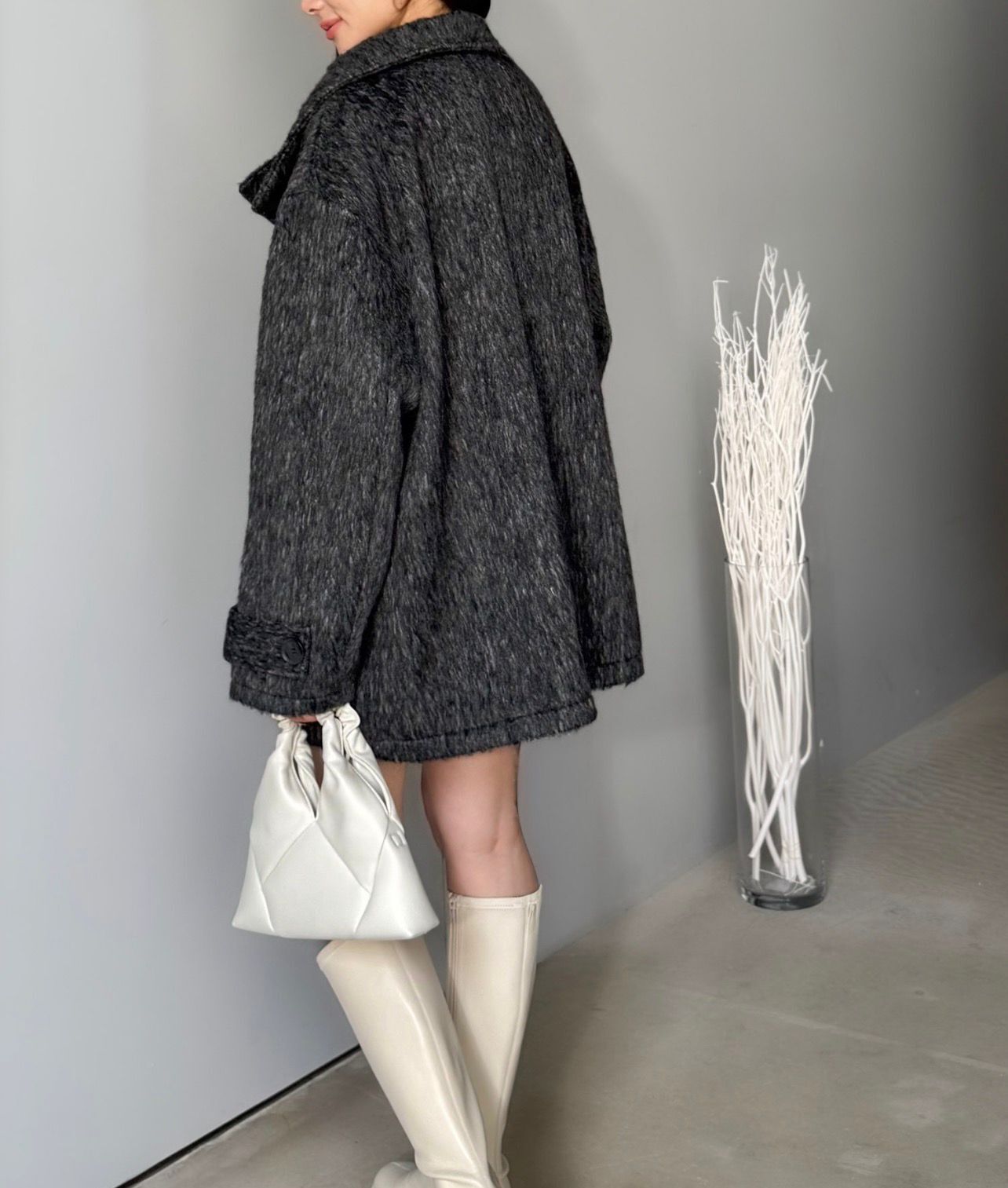 【預購】JN111502 mily bilet 厚身大褸