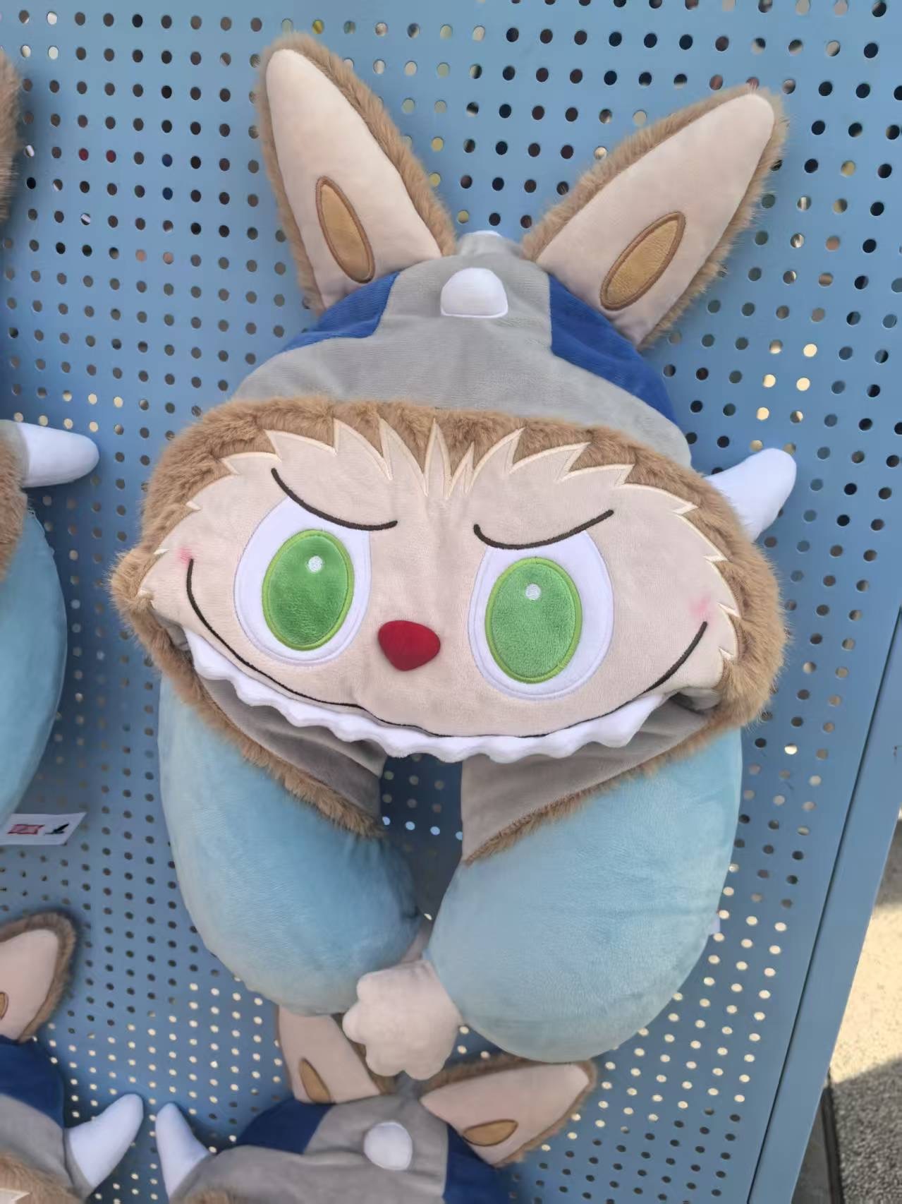 POPMART 樂園北京限定LABUBU頸枕