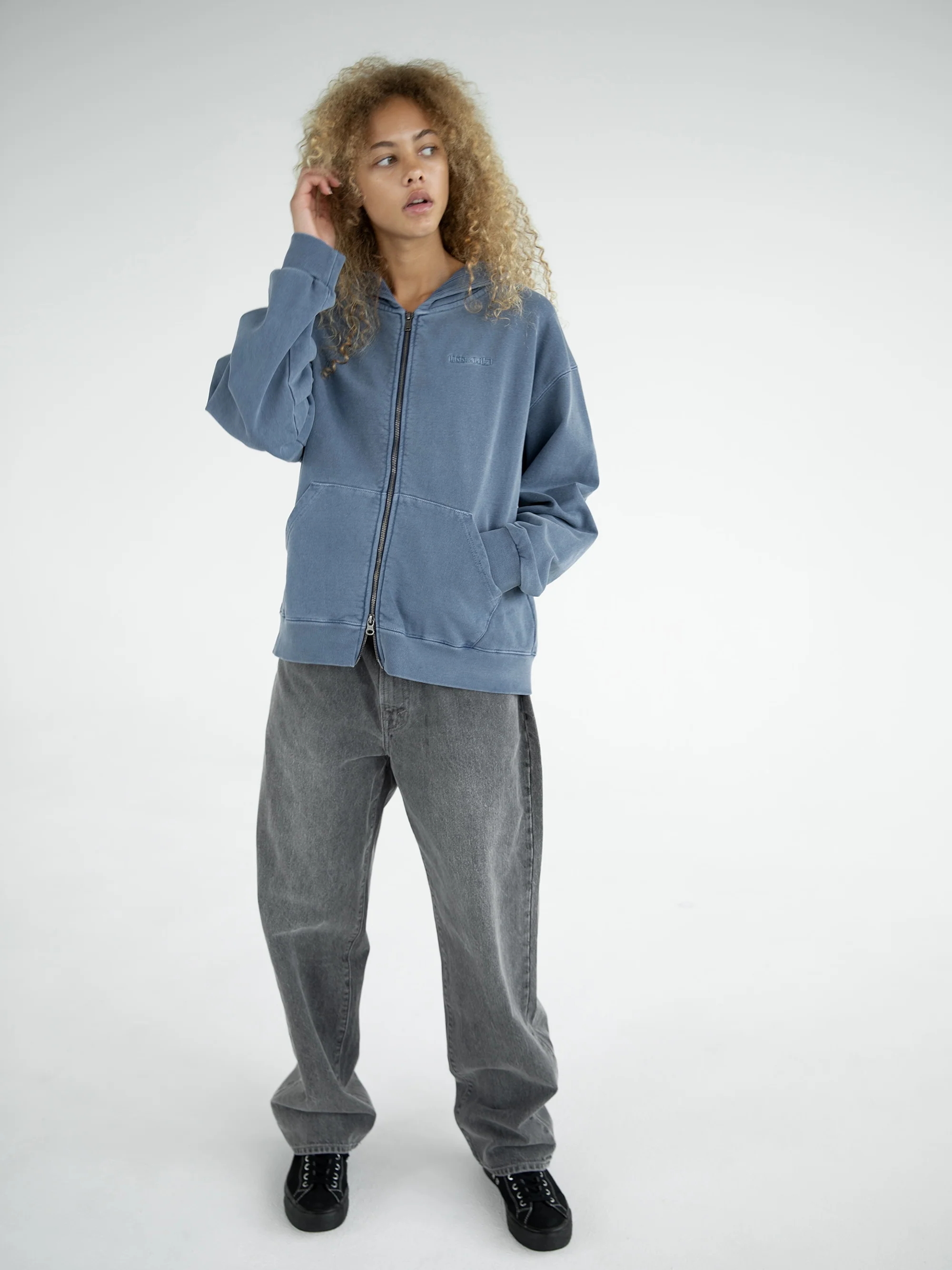 【車庫服飾】thisisneverthat Waffle Lined Zip Up Hoodie