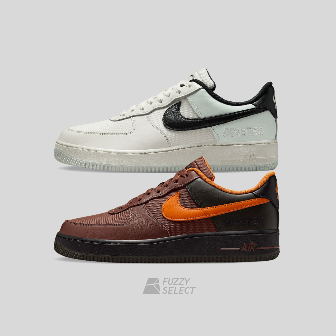 【逢甲 FUZZY】Nike Air Force 1 GORE-TEX “Phantom/Fauna Brown” 米黑CK2630-004 棕橘CK2630-201