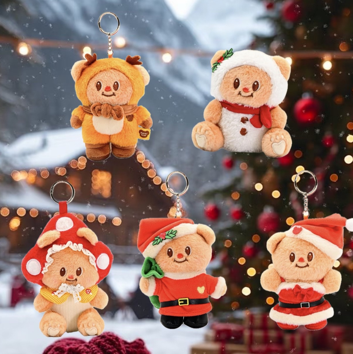 泰國限定黃油小熊聖誕系列