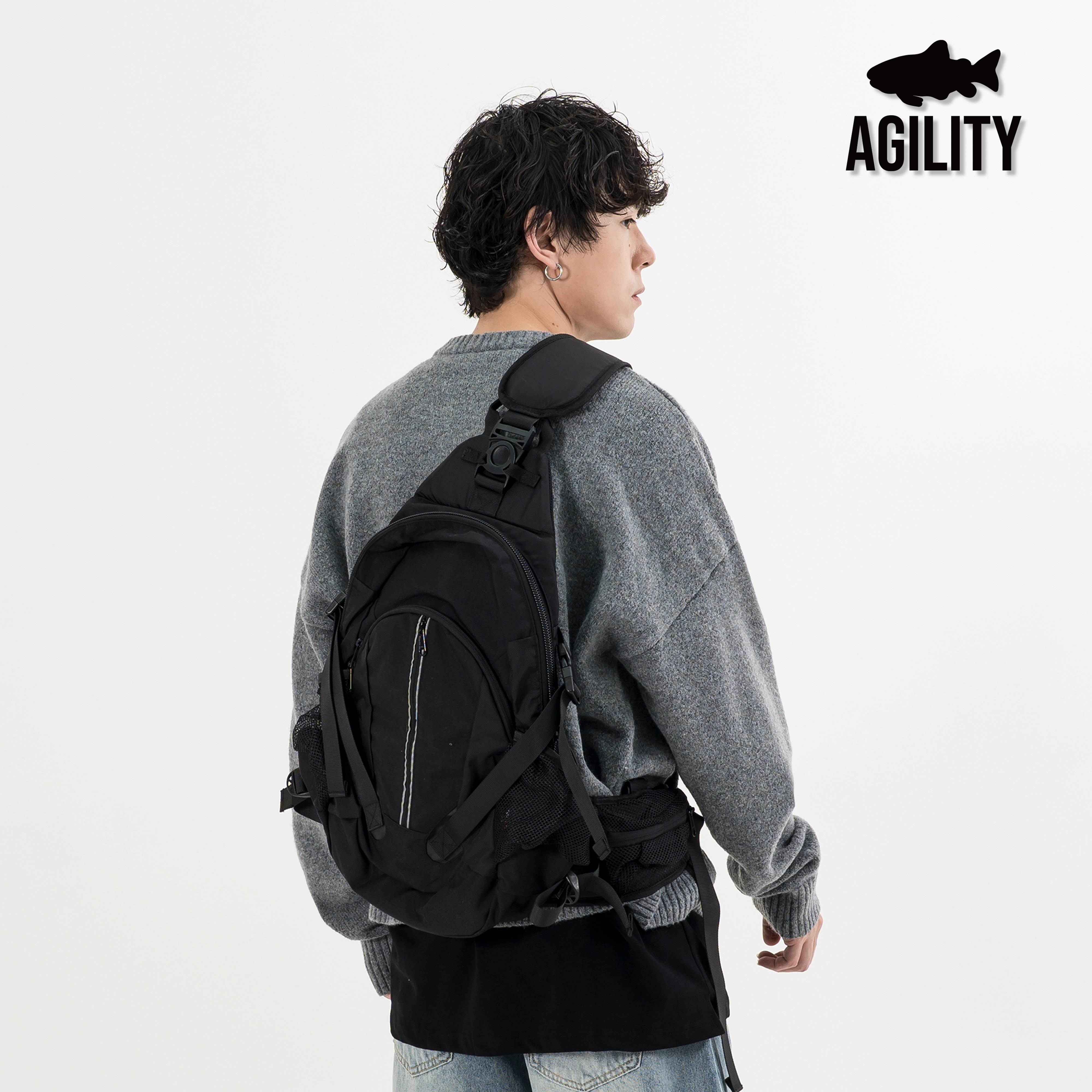 AGILITY Cordura® Functional Sling Bag 多功能 反光 弓箭包 [B-ARB3]