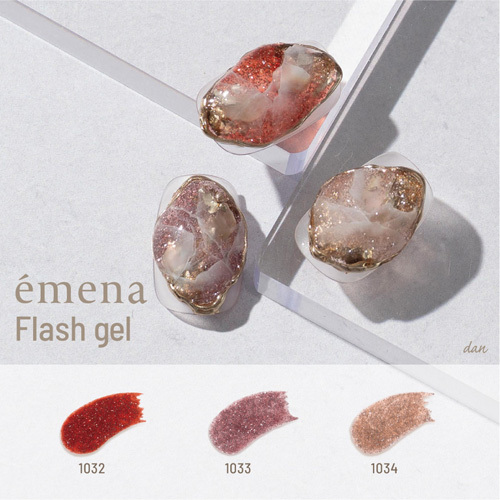 émena Flash Gel 閃鑽凝膠 1032~1034 (3色選擇)