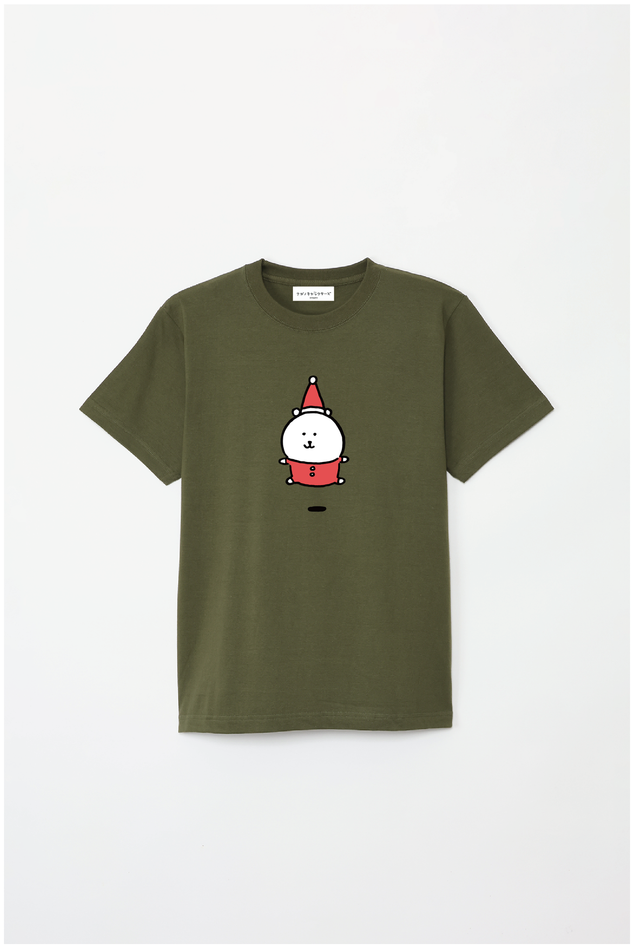 預訂｜聖誕白熊 ODM 5.6oz純棉短袖T恤 中央圖案