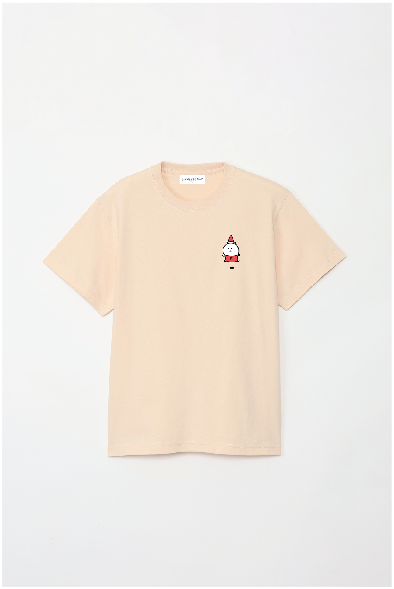 預訂｜聖誕白熊 ODM 5.6oz純棉短袖T恤 左胸圖案