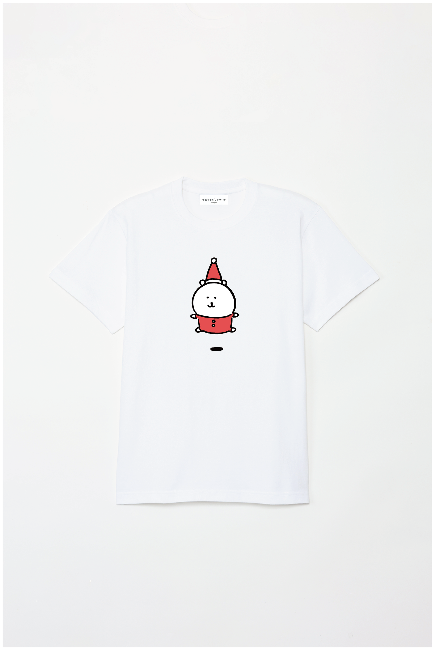 預訂｜聖誕白熊 ODM 5.6oz純棉短袖T恤 中央圖案