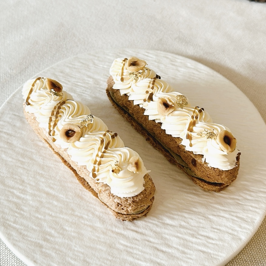 潤 · 白葡萄焙茶蜂蜜達克瓦茲