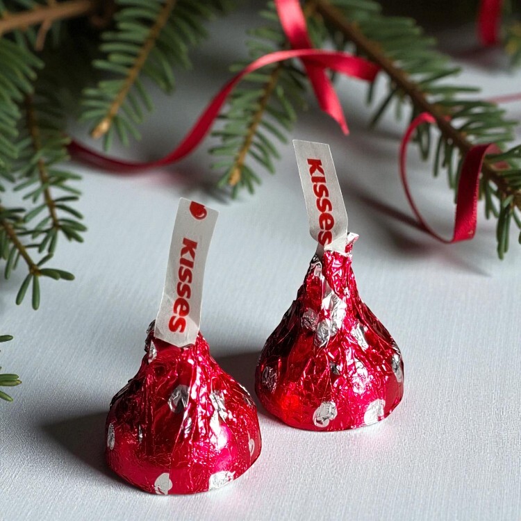 聖誕鈴鐺HERSHEY’S 賀喜巧克力創意糖果包,HERSHEY’S Christmas Bell Chocolate Creative Candy Bag