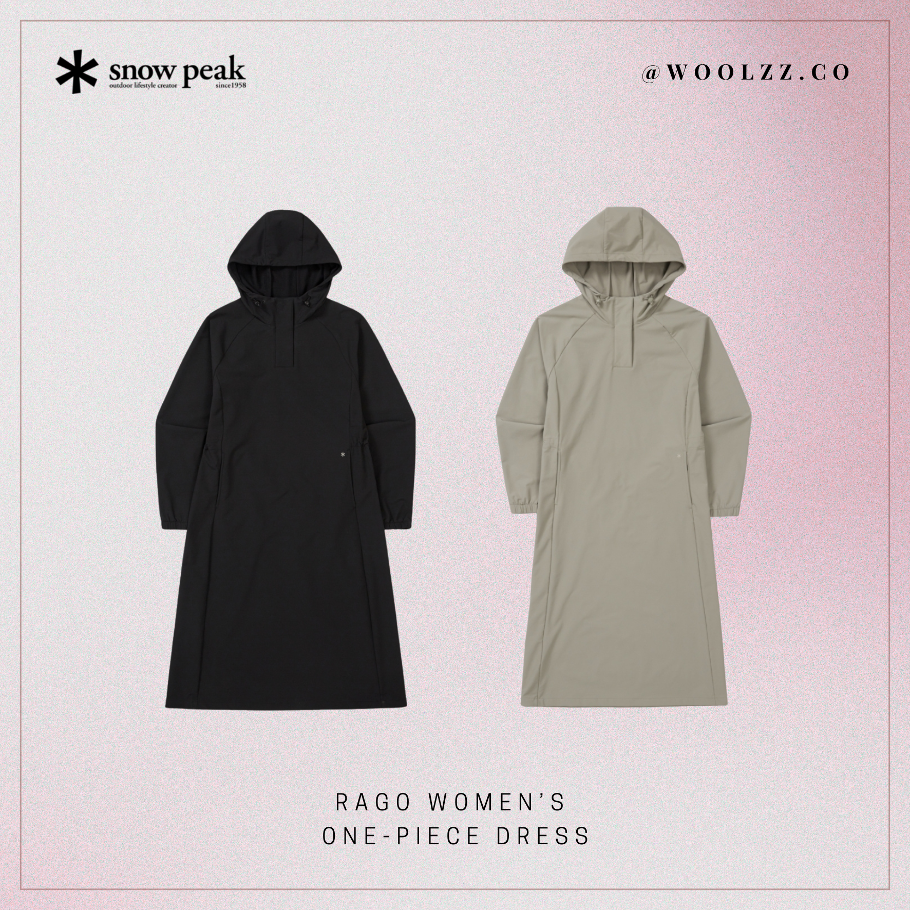 Snow Peak RAGO 女裝連身裙 S25FWT-OP35