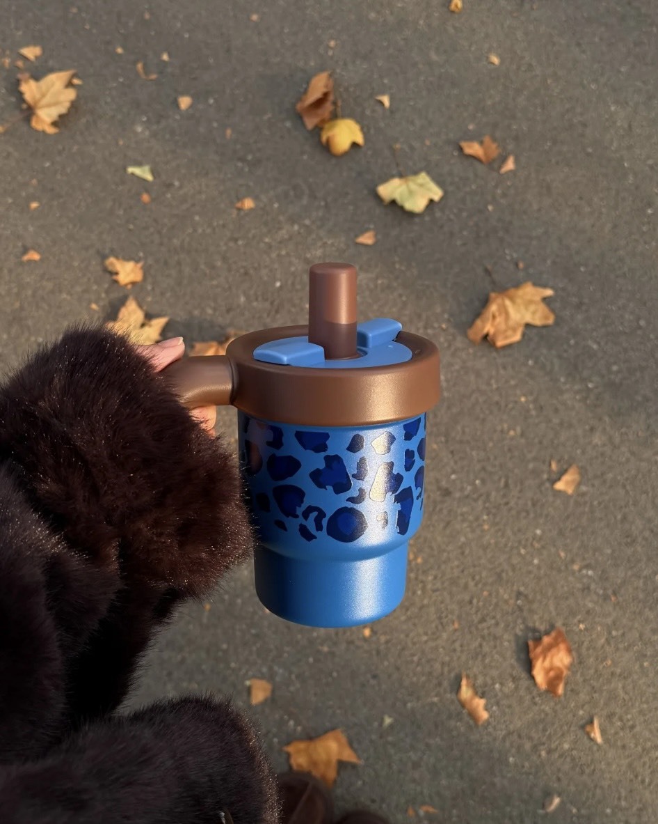 <豹歉了錢錢 單件免運🔥>BABLOV 豹紋 迷你 大容量 冰霸杯 610ml 四色