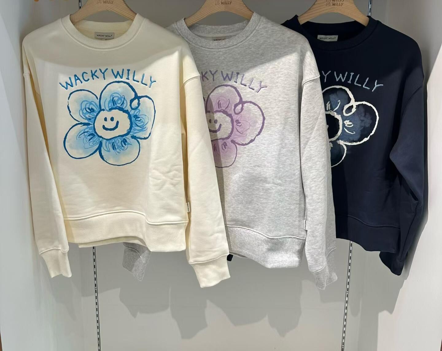 Wacky Willy 花卉印花衛衣（K11 BR753）