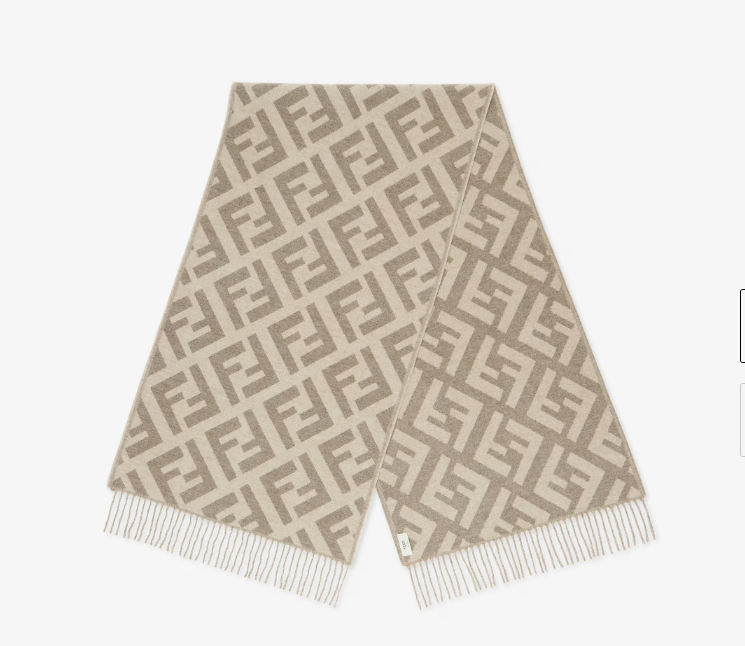 【預購】Fendi SSL1115612 羊毛圍巾