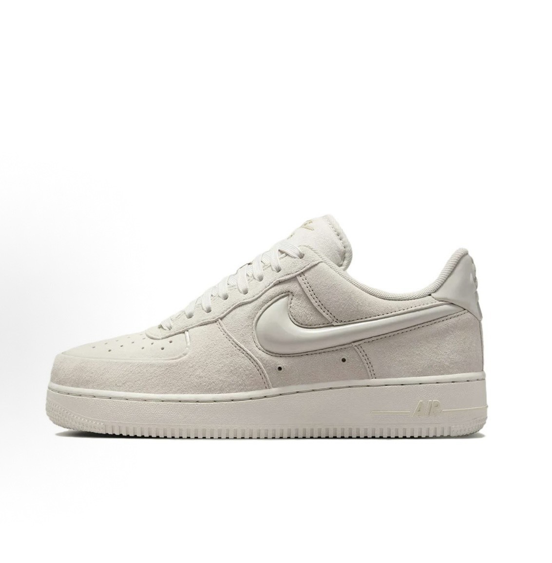 Nike Air Force 1 經典百搭 燕麥白 麂皮 女款  HV4406-001