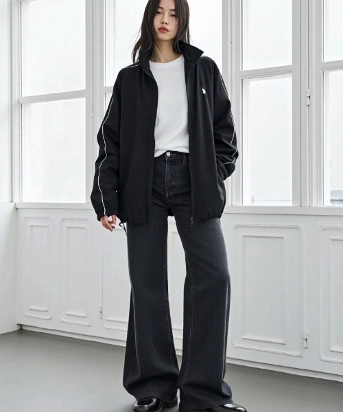 <日本限定> U.S. POLO ASSN.  運動風 立領 抽繩 外套  四色