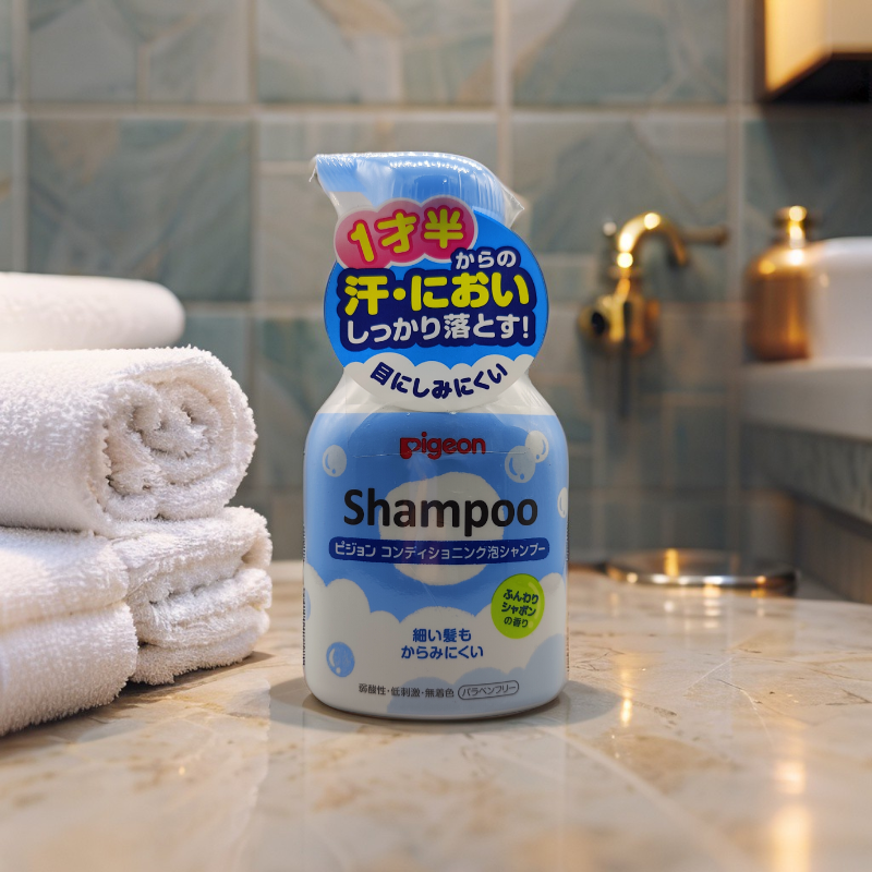 Pigeon | Conditioning Foaming Shampoo for Toddlers (18m+) - Shabon Scent 350ml