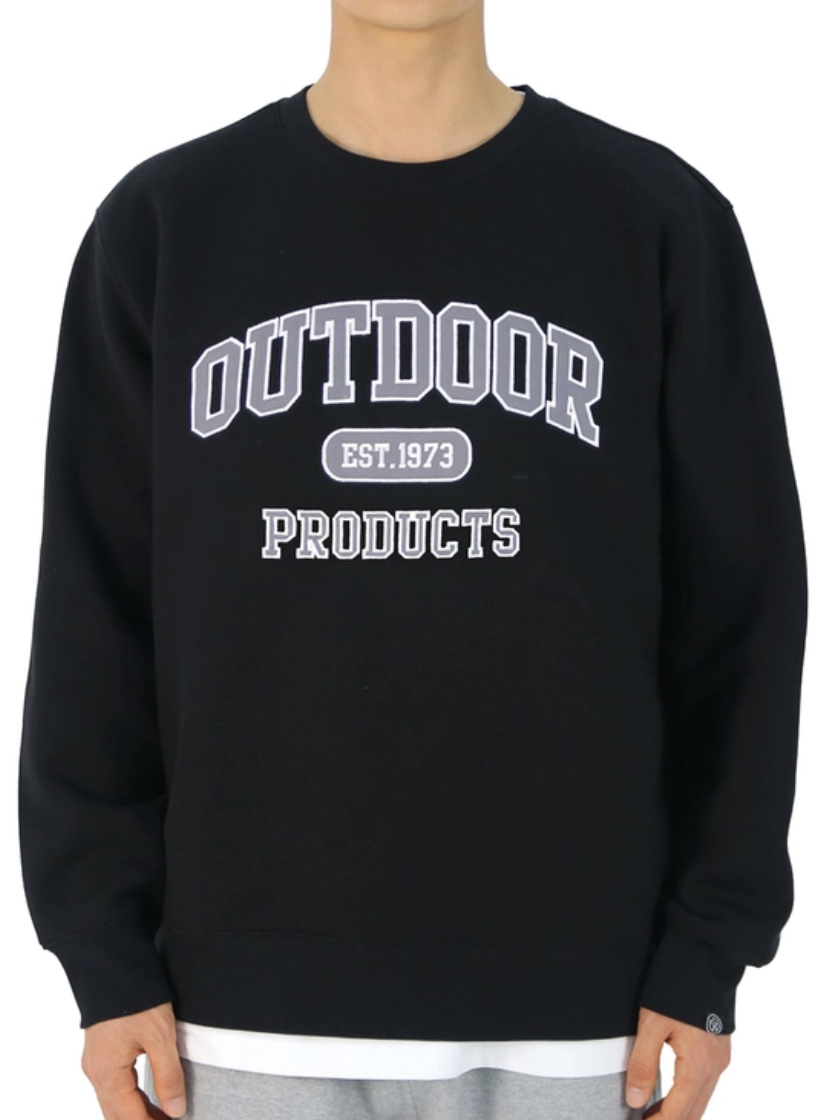 🇰🇷 OUTDOOR 薄抓毛圓領衛衣,清貨貨品,不設退換（K11 CO762）